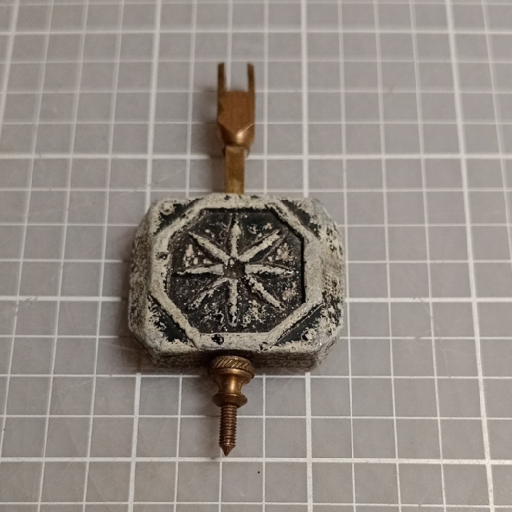 Vintage Metal, Piece ,For On A Mentel Clock